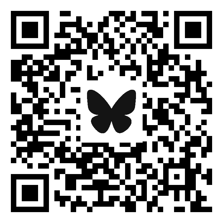 QR code for Bluesky profile