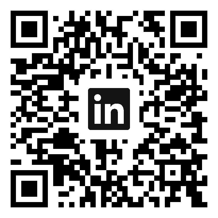 QR code for LinkedIn profile